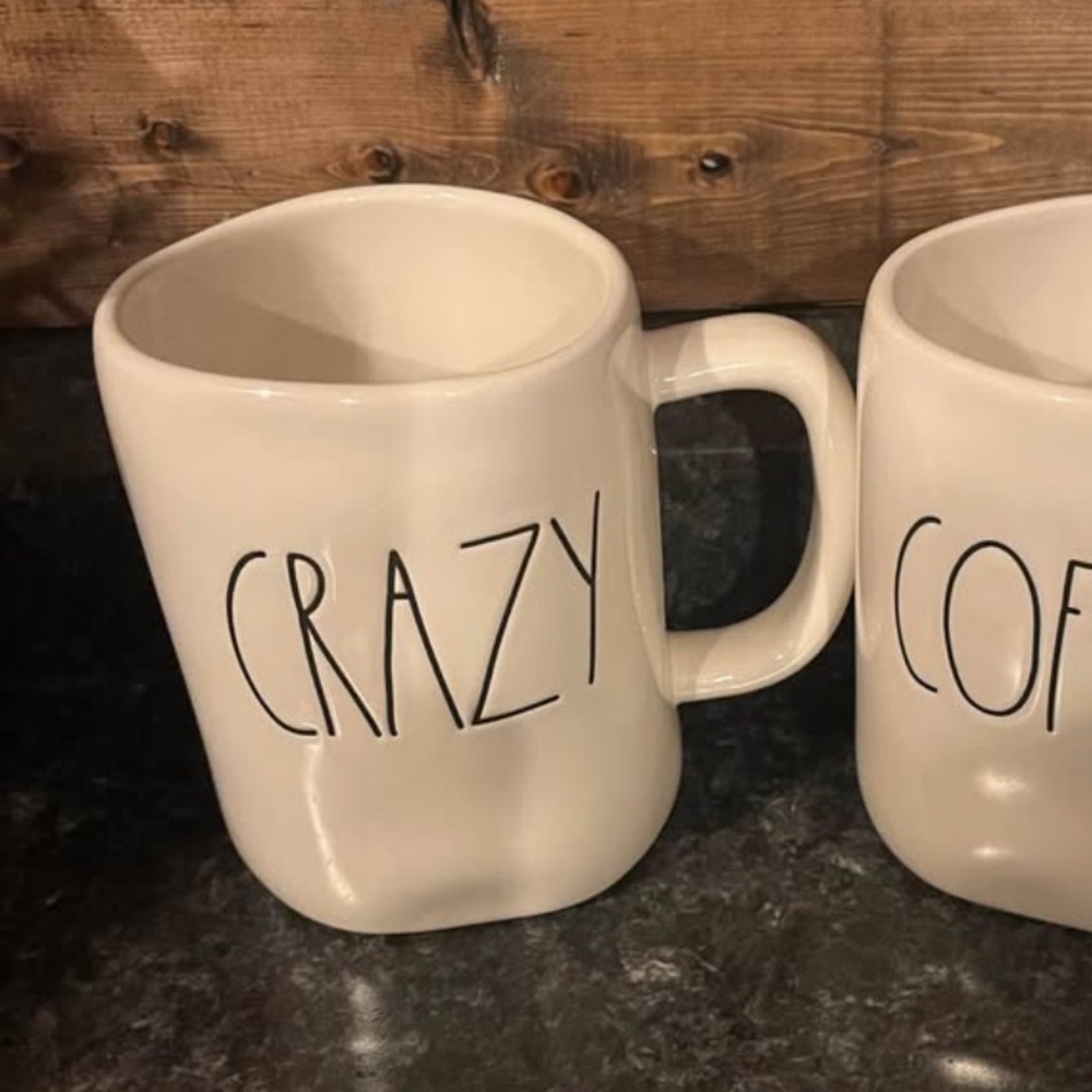 Rae Dunn “Crazy” Coffee Mug